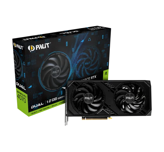 Palit GeForce RTX 4070 Dual (NE64070019K9-1048D)